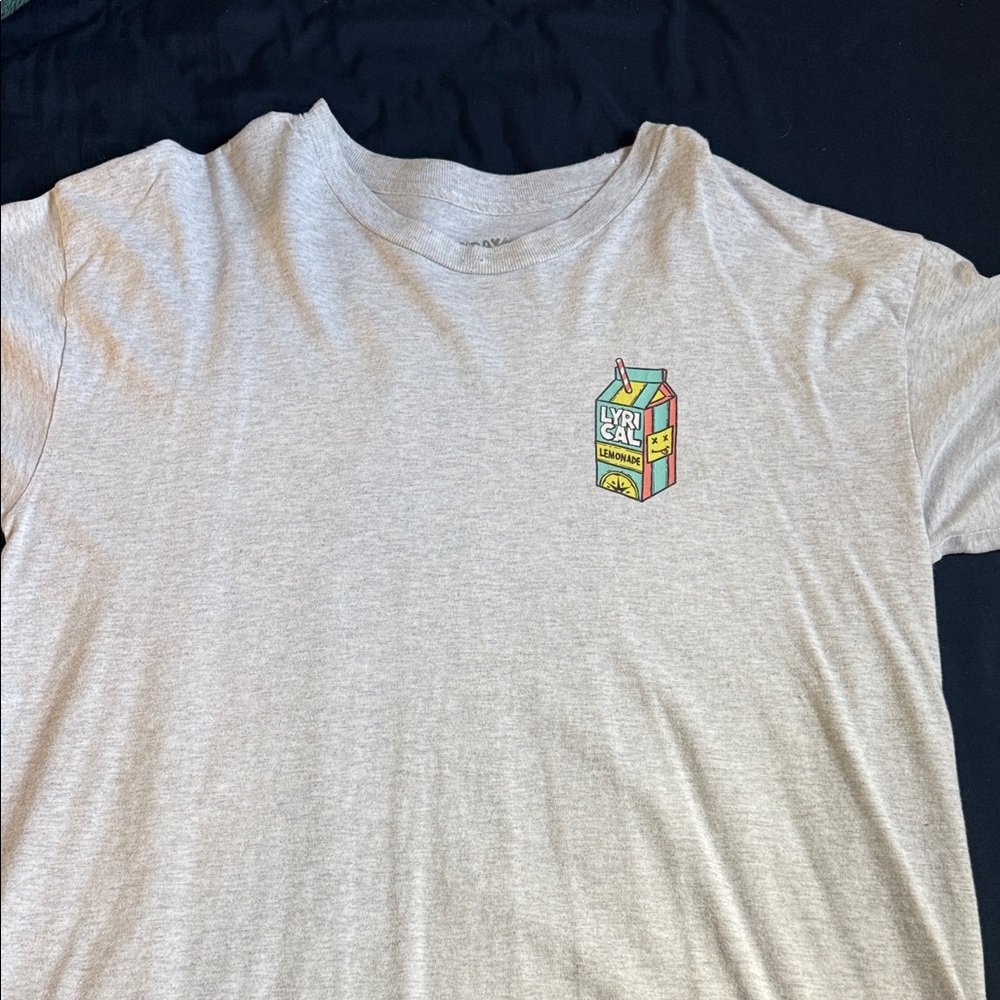 Gray Lyrical Lemonade Short Sleeve Tee